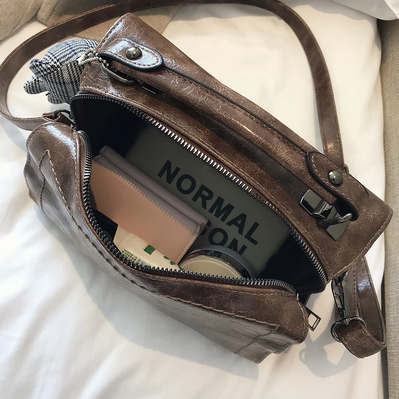 Сумки для женщин мессенджер 2019 женские сумки бостонские кожаные на плечо