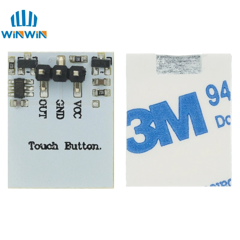 Емкостный сенсорный переключатель чувствительный модуль зеленый синий красный