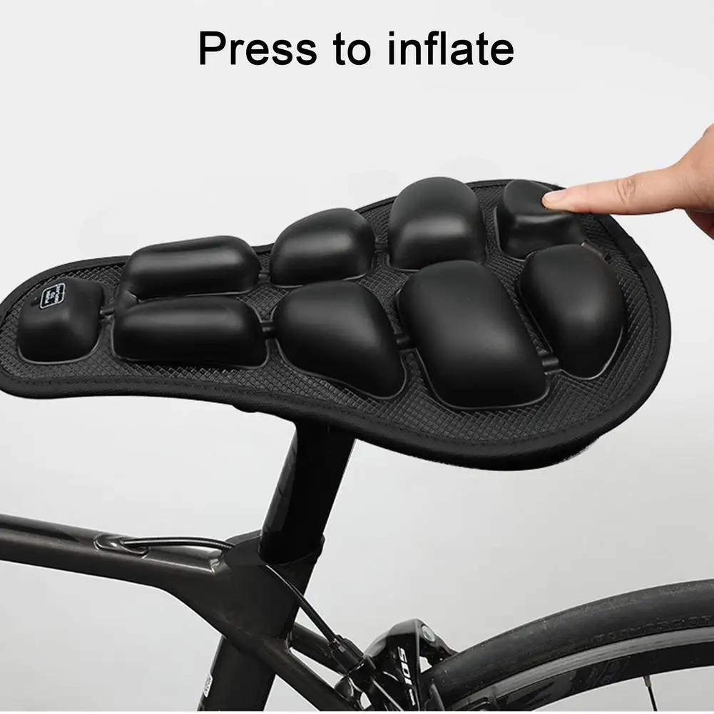 

Велосипедное седло, губка высокой плотности, чехол на седло для горного велосипеда, унисекс, Противоударная подушка на сиденье дорожного ве...