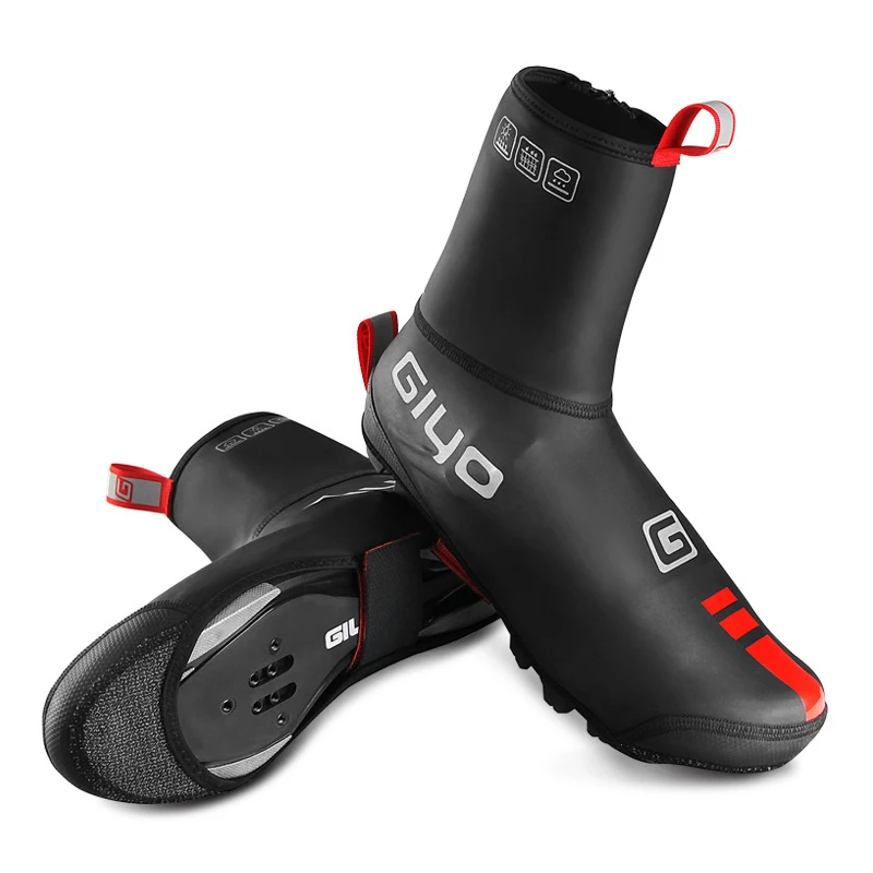 

Bicycle Dustproof Cycling Overshoes Winter Warm Thermal Neoprene Overshoes Waterproof Toe Cycling Shoe Covers Booties For Bike
