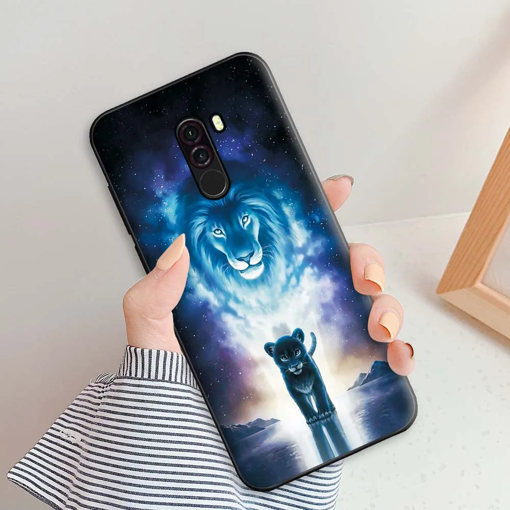 mous wallet Case For Xiaomi Pocophone F1 Case Xiaomi Pocophone F1 Back Cover Soft Silicone TPU Case For Xiaomi Pocophone F1 Protective Case waterproof case for phone