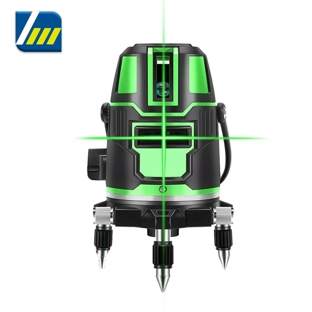 Самонивелирующийся лазерный уровень зеленого цвета с коробкой 360 | Инструменты