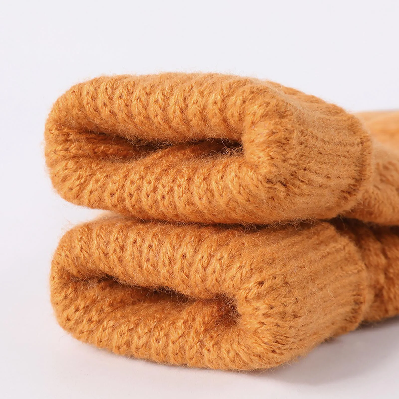 Зимние новые теплые перчатки для женщин вязаные шерстяные ветрозащитные работы