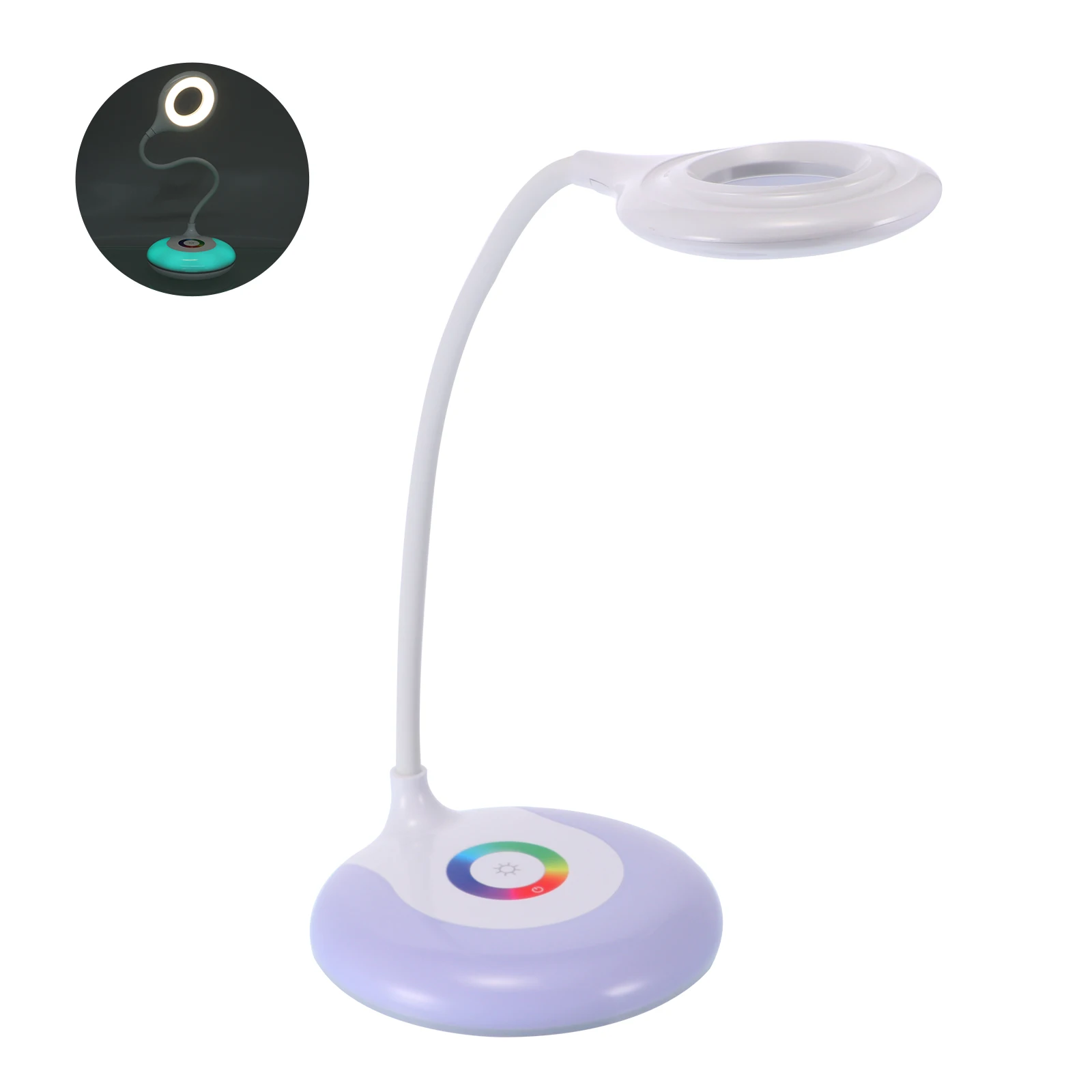 

LED Desk Lamp Multi-Function Table Lamp Three-Level Brightnes Adjustment Home Lighting USB Charging Folding Bedside Light