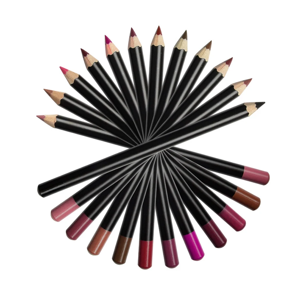 

Lip Liner Pencil Color Rendering Non-marking Long Lasting Waterproof Cosmetic Wholesale Private Label