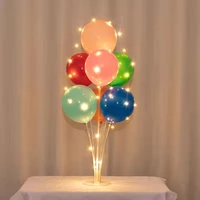 light balloon tree table floating column items furnishing articles party girl happy birthday decorations set decoration