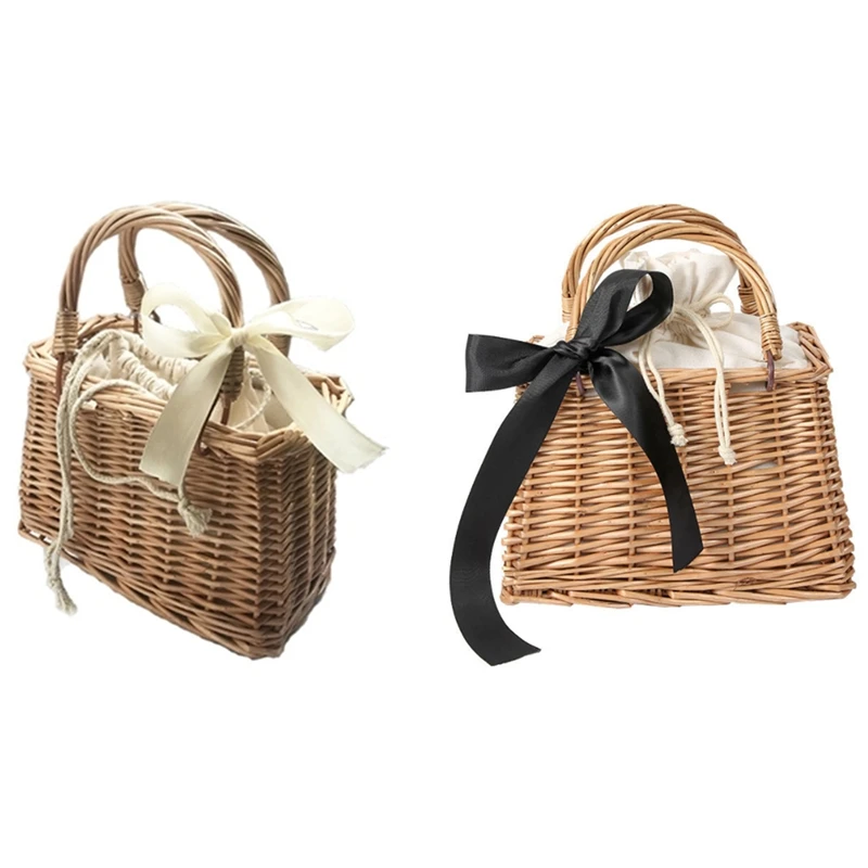 

NEW-Women Small Purses And Handbags Tote Straw Handbag Ladies Girl Beach Hand Bag Purse
