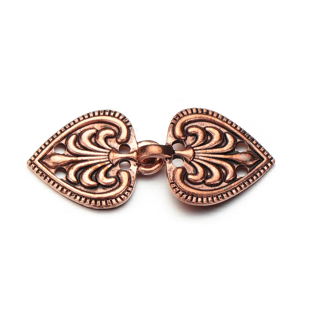 1-Antique Copper Старинный кардиган клип для женщин свитер блузка шаль застежки брошь для шали Шарм аксессуары подарок - Окраска металла: 1-Antique Copper