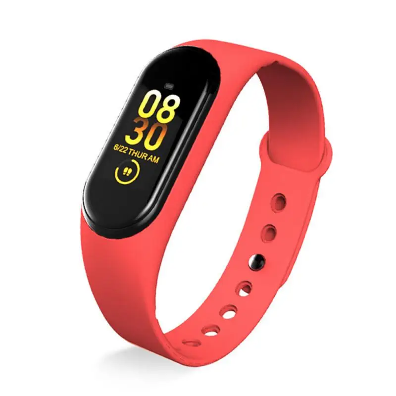 

M4 Smart Sports Wristband Blood Pressure Heart Rate Monitoring Calorie Calculation Pedometer IP67 Waterproof Fitness Bracelet