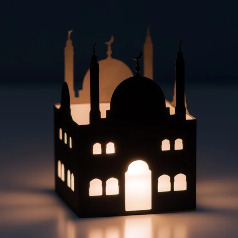 

2021 MEET HUANG Metal Cutting Dies 3D mosque diy Scrapbooking Photo Album Decorative Embossing Paper Card Crafts Die