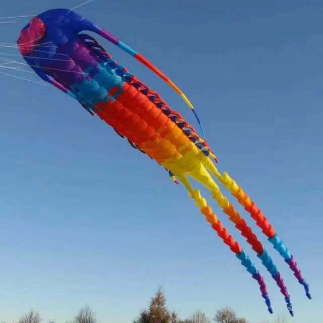 Огромный 3d windsock большой воздушный змей трилобитовый кайт воздушный змей vlieger Забавный завод большой воздушный змей Летающий воздушные змеи для взрослых cometas Para Adultos