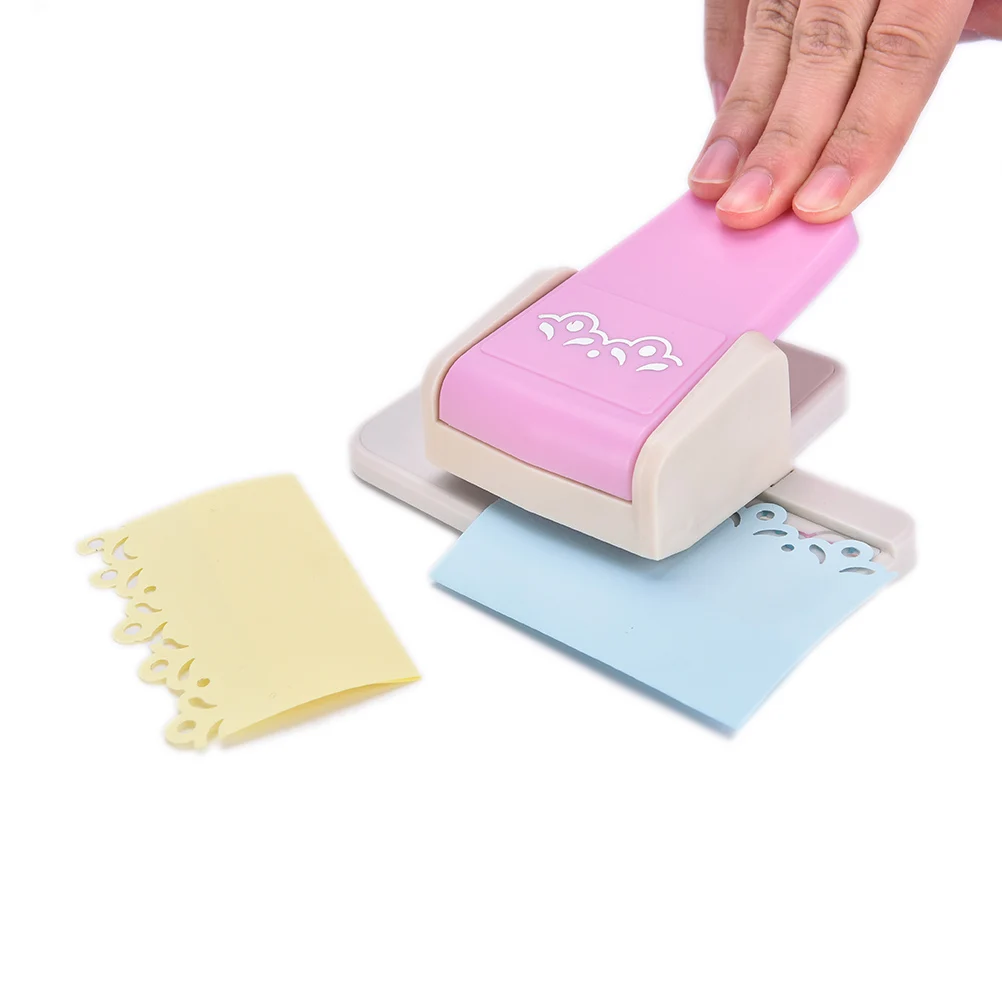 Новый необычный дырокол для границ цветочный дизайн рельефное устройство ручной