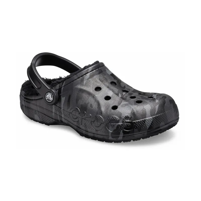 CROCS Baya Lined Printed Clog UNISEX|Пляжные и уличные сандалии| |