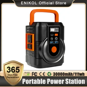 220v 110v portable rechargeable outdoor generator battery charger 30000mah emergency power bank station backup supply camping free global shipping