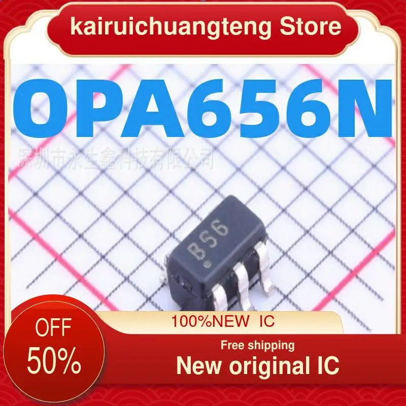 

10-200PCS OPA656N OPA656N/250 B56 SOT23-5 New original IC
