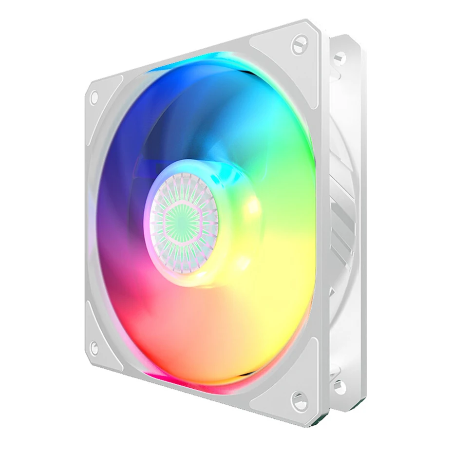 Кулер Master sickleflow 120 ARGB 3 в 1 белая версия лампа с новым бесшумным драйвером IC ПК