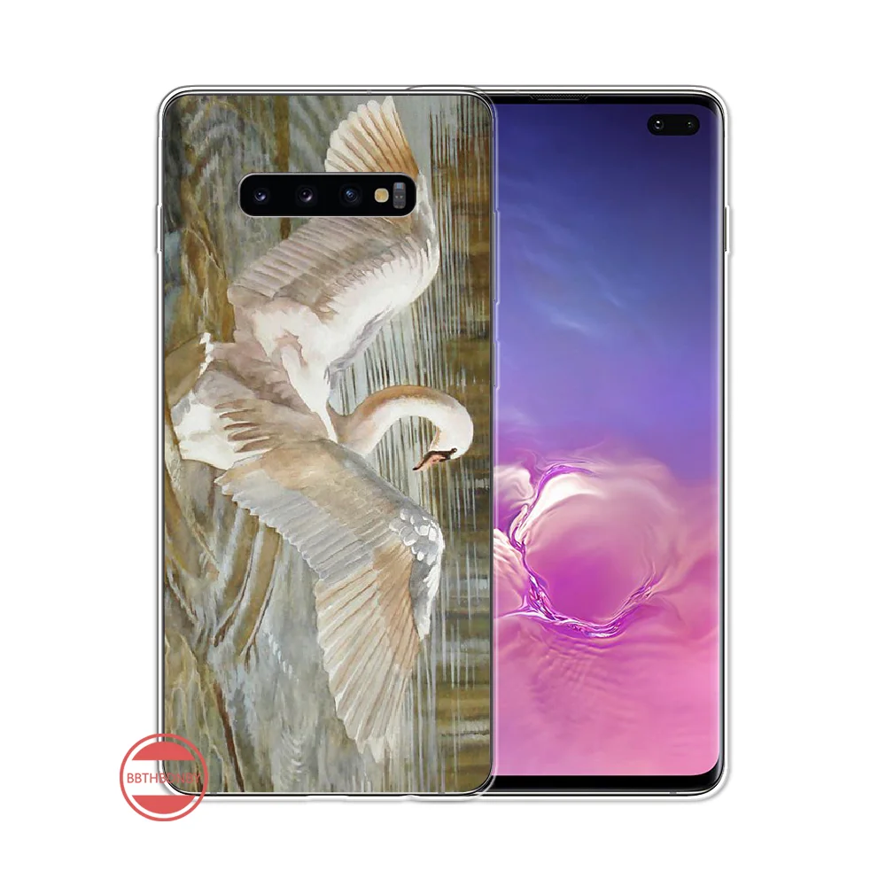 Роскошный белый чехол для Samsung Galaxy S5 S6 S7 S8 S9 S10 S10e S20 edge plus lite |