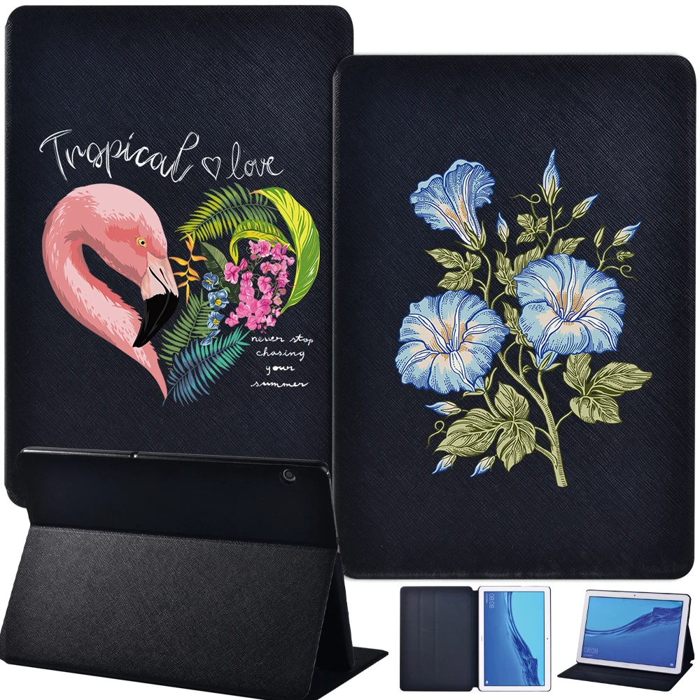 

Shockproof PU Tablet Case for Huawei MediaPad T3 8.0 /MediaPad T3 10 9.6" /MediaPad T5 10 10.1" Stand Hard Case Cover