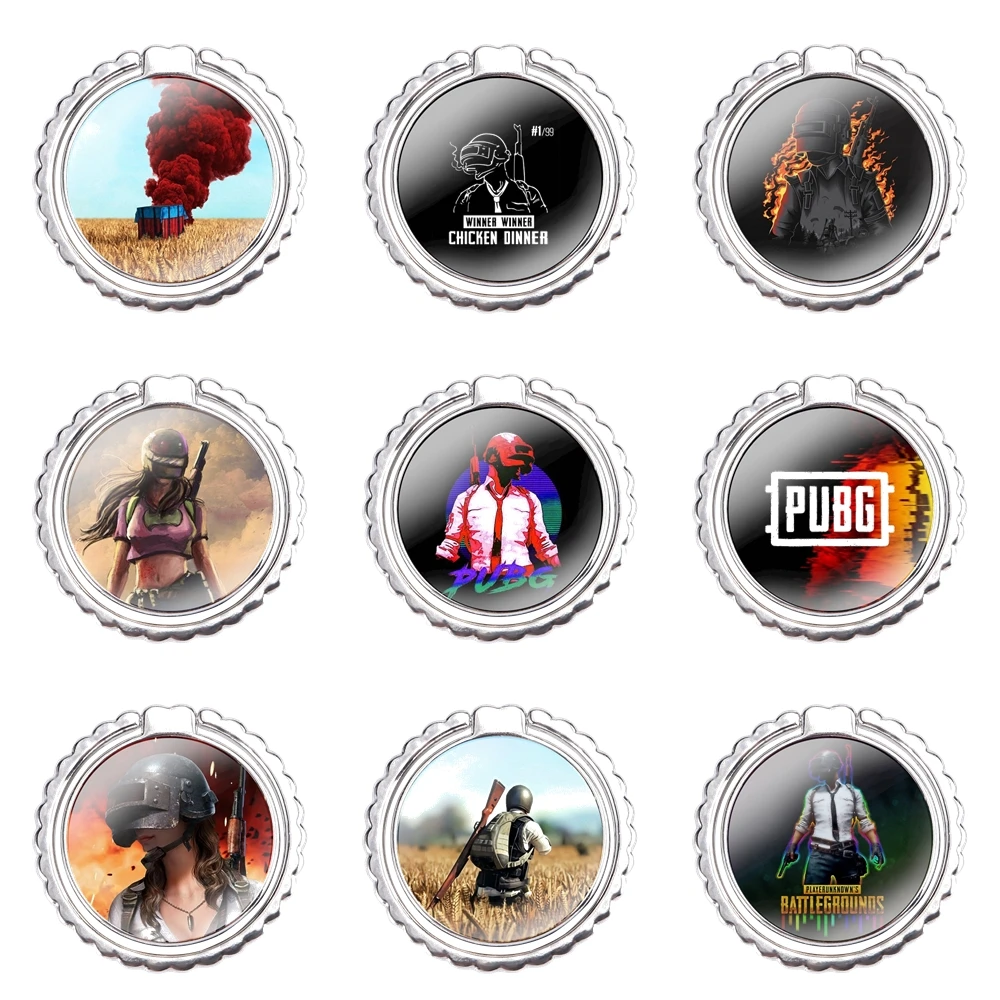 Модный креативный дизайнерский держатель в виде кольца на палец, металлическая подставка для телефона на палец с поворотом на 360 градусов, победитель PUBG, Цыпленок