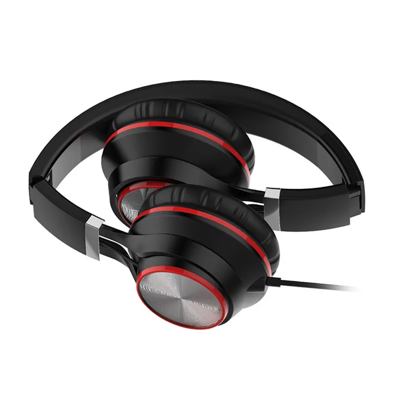 Складная гарнитура для телефона компьютера 3 5 мм разъем проводной наушников