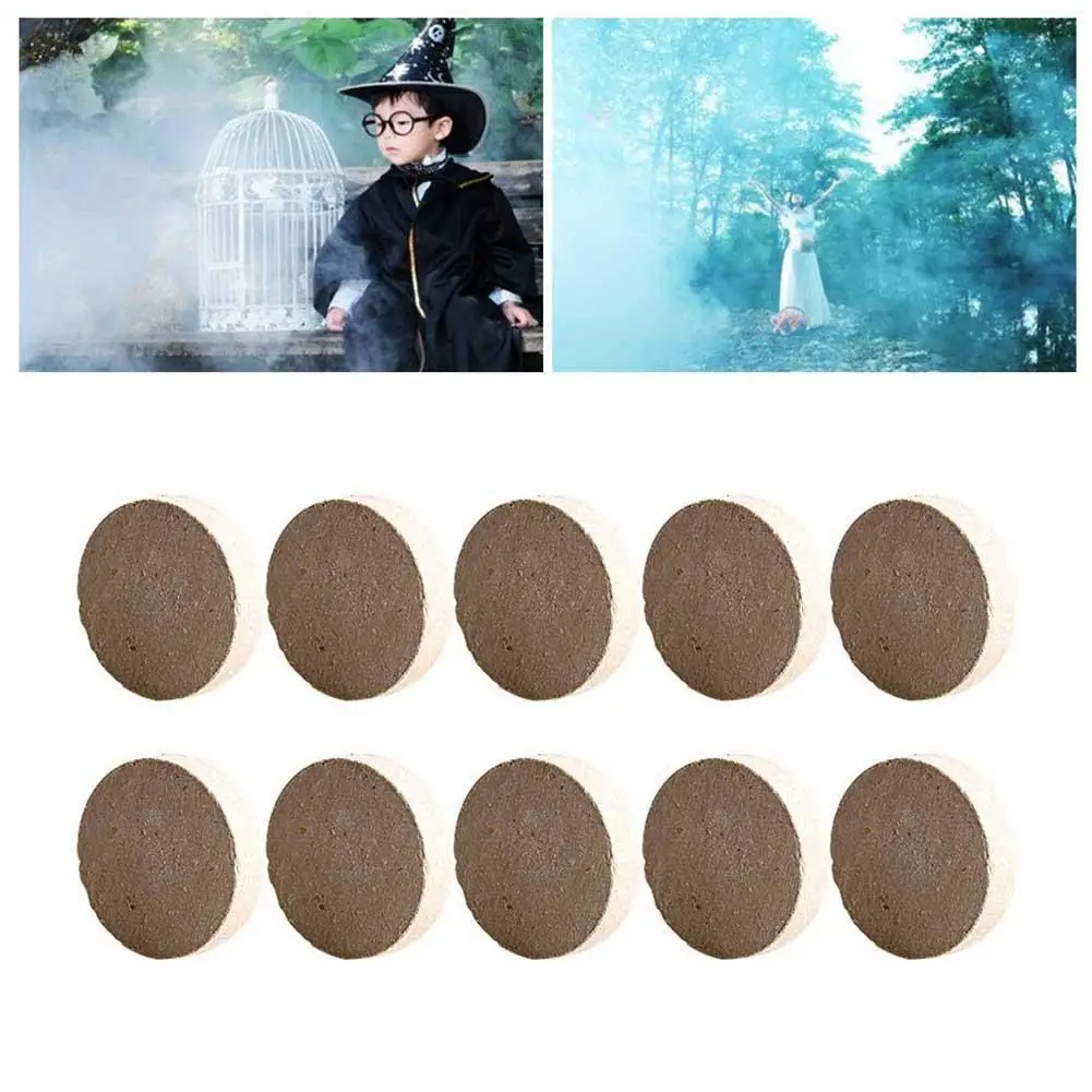 10 шт. дым торт фильма фотографии сценический белые атомная бомба эффект показать