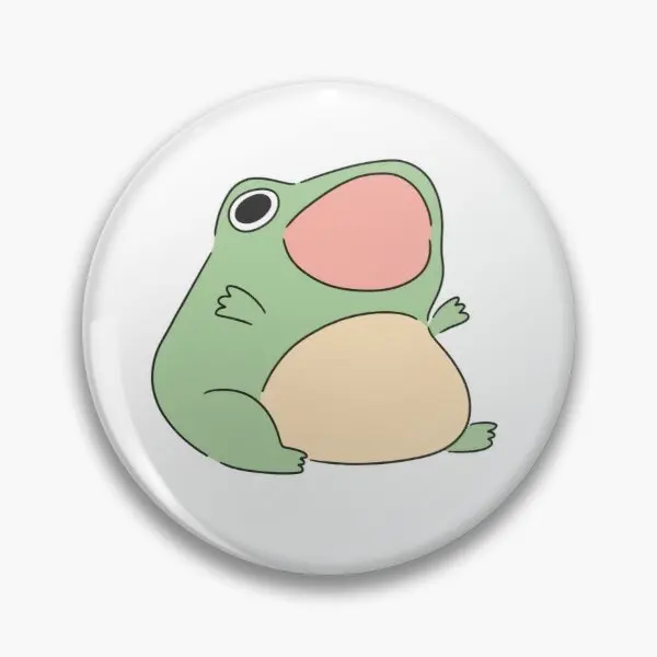 

Screaming froggy Soft Enamel Pin Jewelry Cartoon Gift Collar Metal Creative Clothes Cute Lapel Pin Fashion Hat Lover Brooch