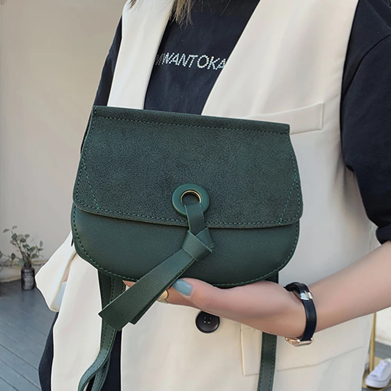 Однотонные мини сумки 2020 женские кожаные через плечо маленькие бордовый кошелек