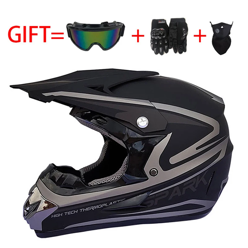 

Мотоциклетный шлем, защитный шлем для мотокросса, 3 подарка