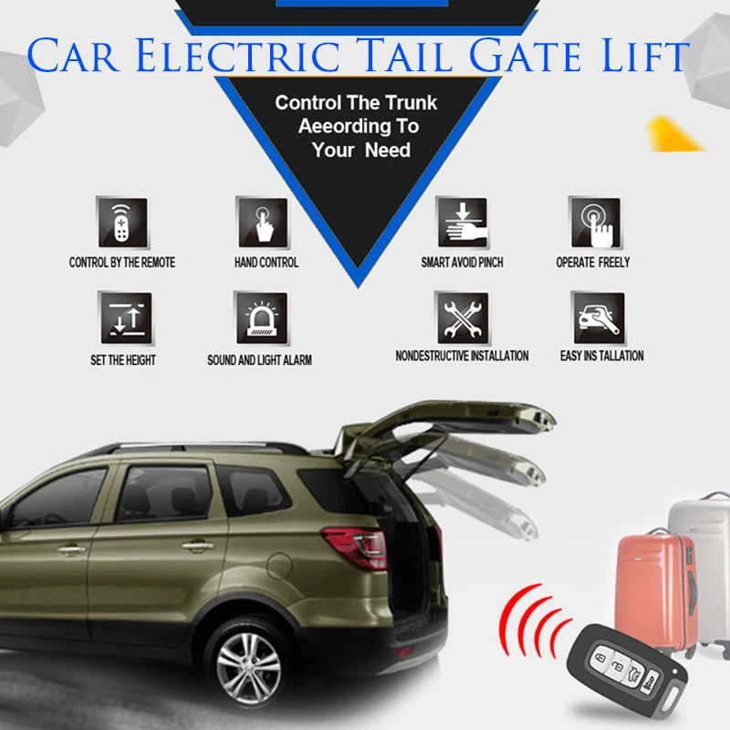 LiTangLee Car Electric Tail Gate Lift Tailgate Assist System For Lexus NX NX200t NX300 NX300h 2014~2020 Remote Control Trunk Lid |