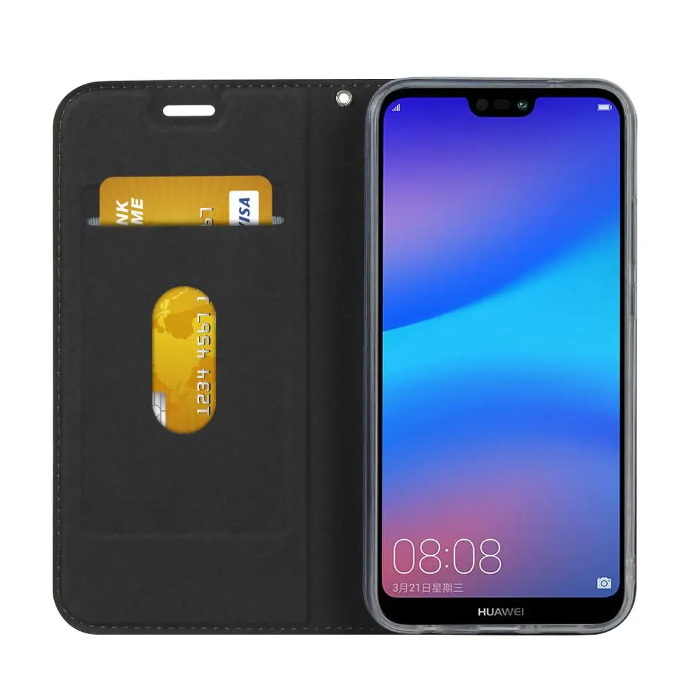 Sailortech для huawei P20 lite/P20lite 2019/P30 Pro Бумажник Чехол Folio кожаный флип с отделениями карт