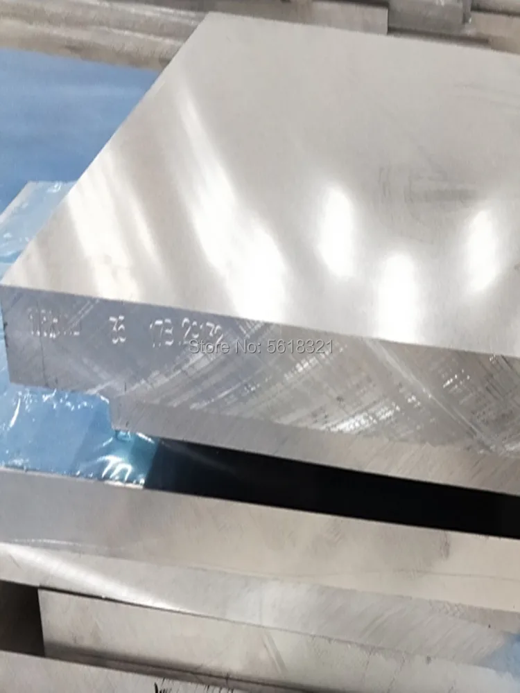 Алюминиевая пластина на заказ для самостоятельного изготовления 6061 длина 300x300 мм