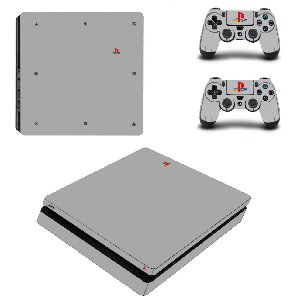 Синяя Ограниченная серия PS4 тонкая кожа Наклейка для playstation 4 консоли и контроллера PS4 Slim Skins