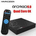 ТВ-приставка T95 Max с Android 9.0, 4 Гб, 32 Гб, 64 Гб, приставка для Smart TV, четырехъядерный Allwinner H6, 6K, HDR, 2.4 ГГц, Wi-Fi, Google проигрыватель T95MAX, ТВ-приставка