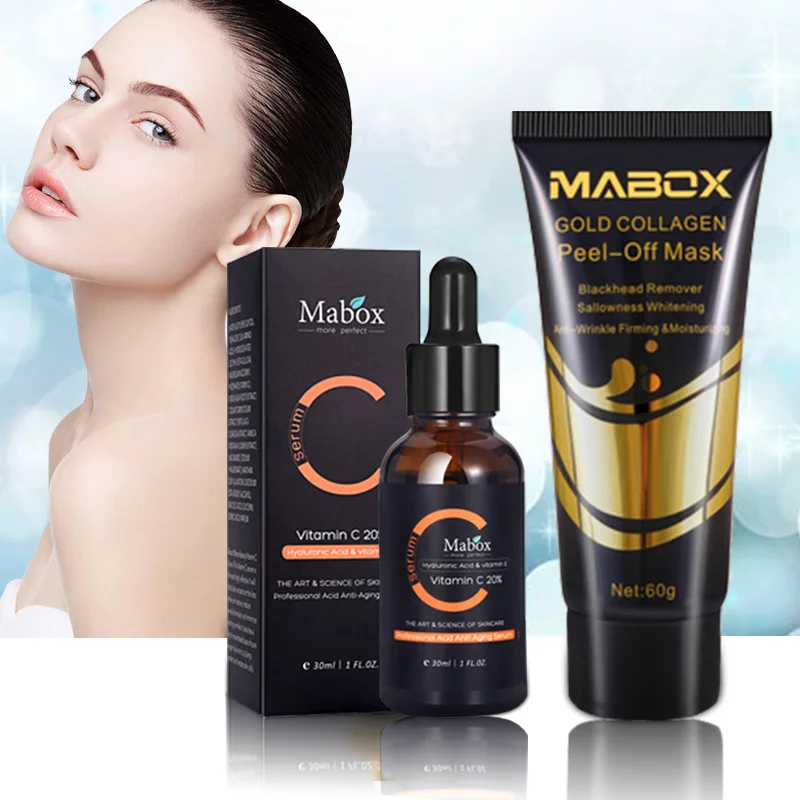 

30ml Vitamin C Serum With 60G Collagen Peel-Off Mask