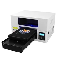 dtg2939 automatic a3 dtg printer flatbed t shirt printing machine with double printhead for canvas bag shoe hoodie printer