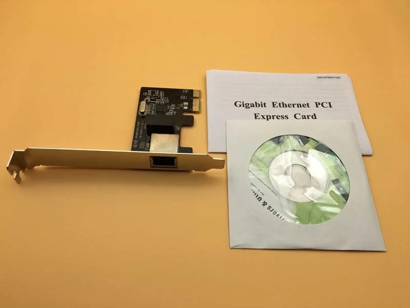 PCI-E Gigabit Ethernet Adapter 1-port RJ45 Wired 8111 Chip 10/10/1000 Mbps Desktop Network Card | Компьютеры и офис
