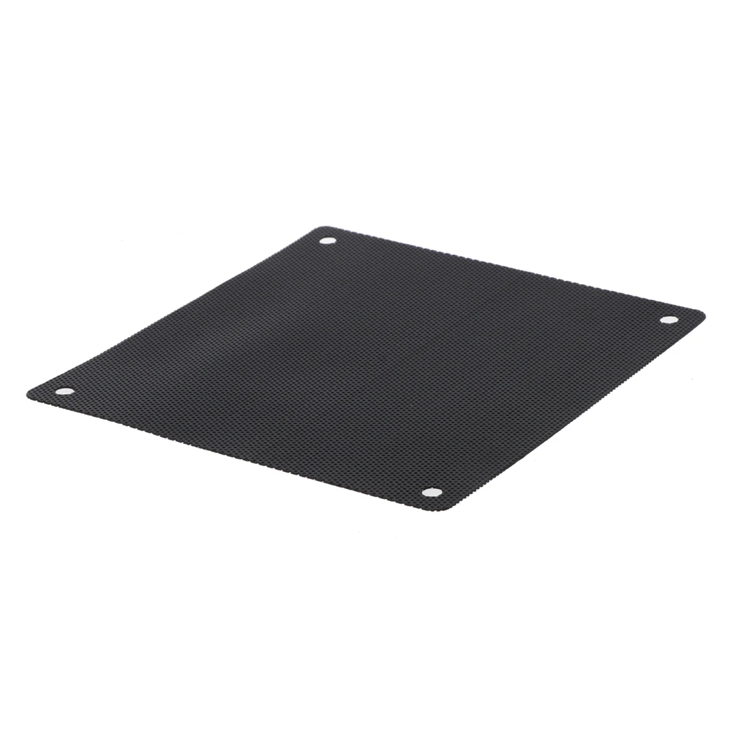 

100% Brand New and High Quality 5Pc Computer Mesh PVC Case Fan Dust Filter Dustproof Cover Chassis Dust Cover