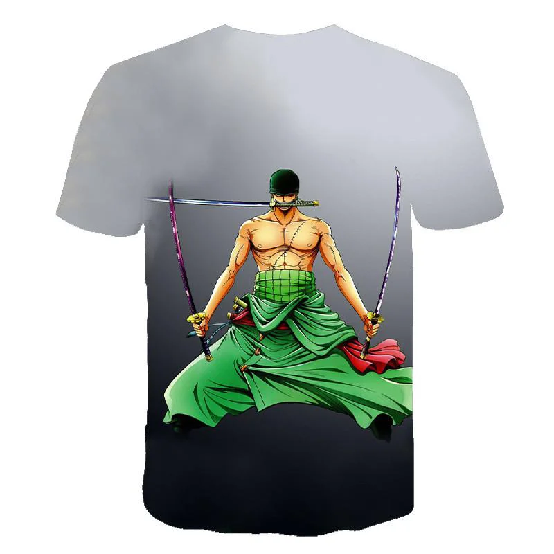

Summer new T-shirt men's and women's fashion new products hip-hop anime personality 3DT shirt casual wild men's 3DT