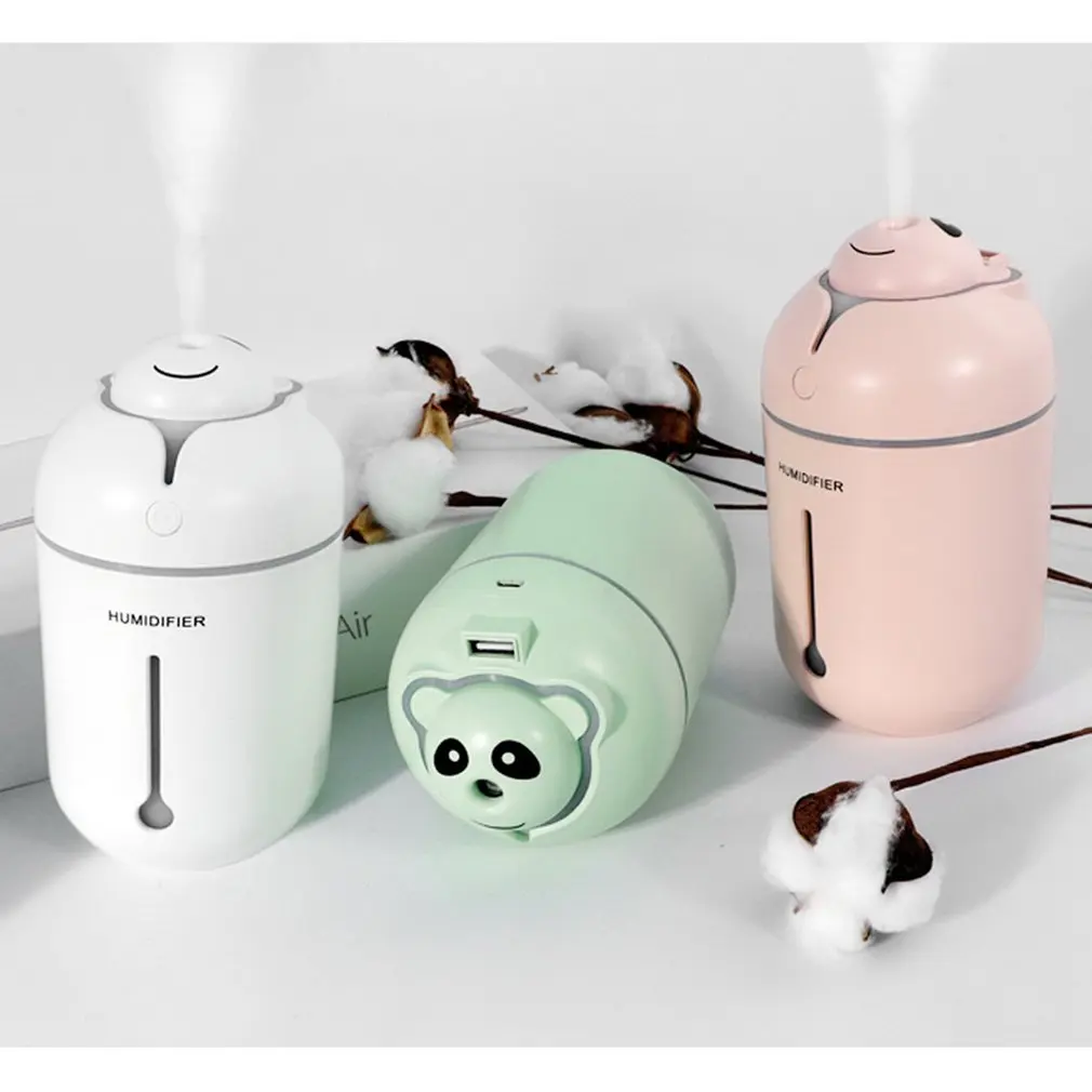 Bear Ultrasonic Aroma Essential Oil Diffuser Lunar Light Cool Mist Humidifier for Home Room Study Yoga Spa Drop Shipping Sale | Бытовая