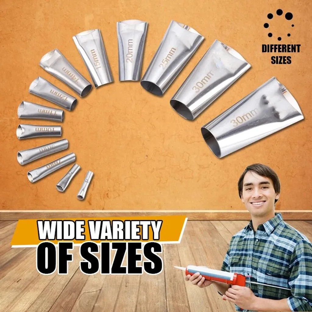 Силиконовая насадка для герметика 14 шт. | Инструменты