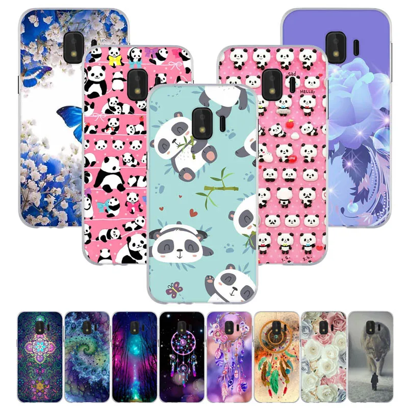 Чехол для Samsung Galaxy J2 Core мягкий силиконовый чехол из ТПУ мультяшный телефона J 2 J260