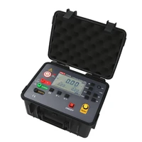 uni t ut515a ac and dc voltage measurement lcd backlight data storage high voltage insulation resistance tester
