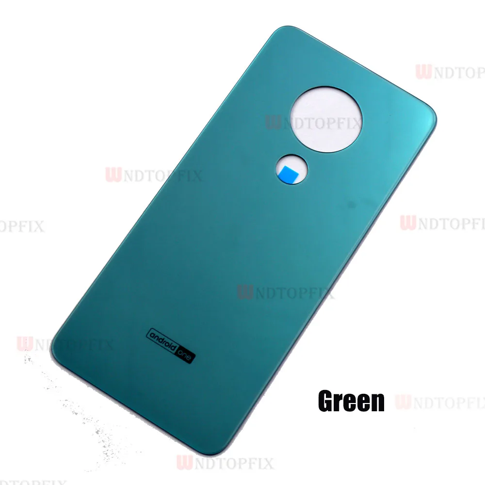 Оригинал для Nokia 6.2 корпус батарейного отсека Задняя стеклянная крышка Замена