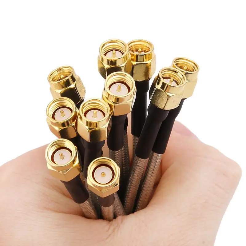 

Коаксиальный кабель с полужестким коннектором, 10 шт.