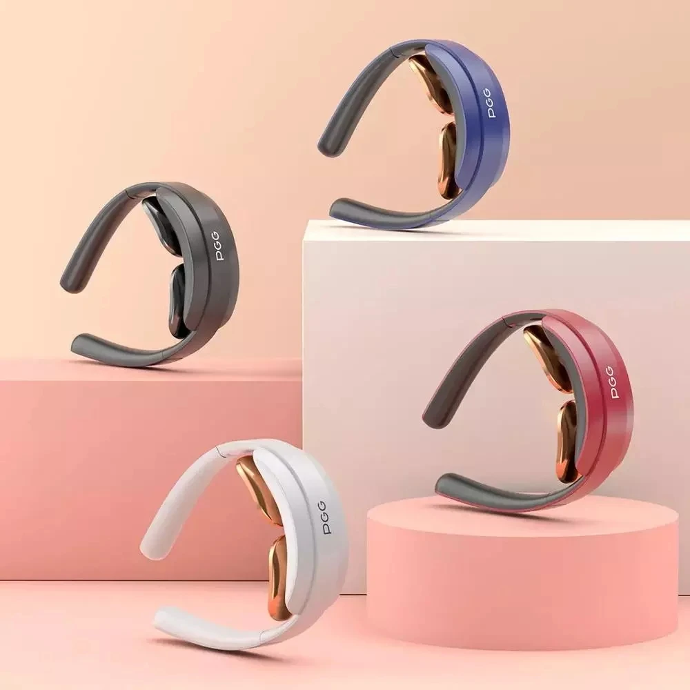 Массажер для шеи PGG складной мини-массажер с подогревом и вибрацией снятия боли