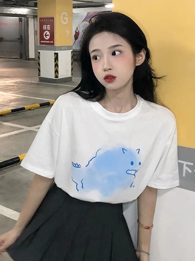 Футболка с коротким рукавом новинка 2021 футболка летний дизайнерский маленький