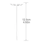 LSL05 5 шт. модель железной дороги 1:87 Плаза лампы светодиодные уличные фонари двор OOHO Масштаб 12 В