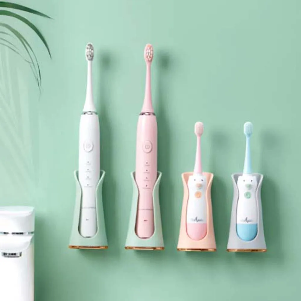 

Silicone Electric Toothbrush Holder Wall-Mounted Traceless Toothbrush Organizer Storage Stand Rack Bathroom Accessories