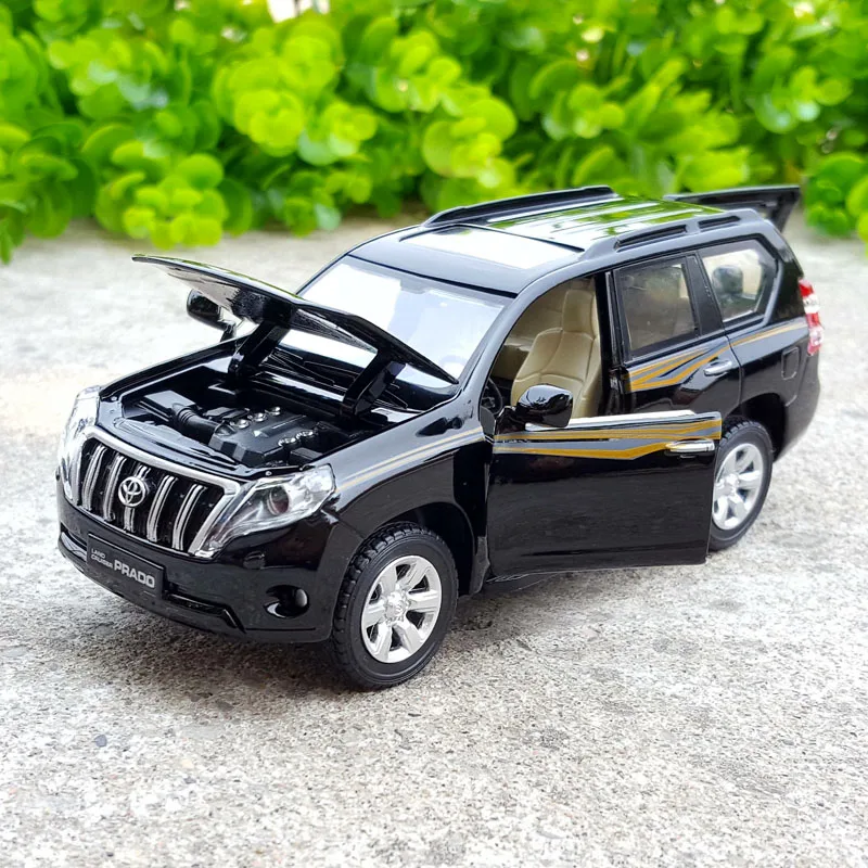Новинка 1:32 Toyota PRADO SUV Литые и игрушечные автомобили модель автомобиля со звуком