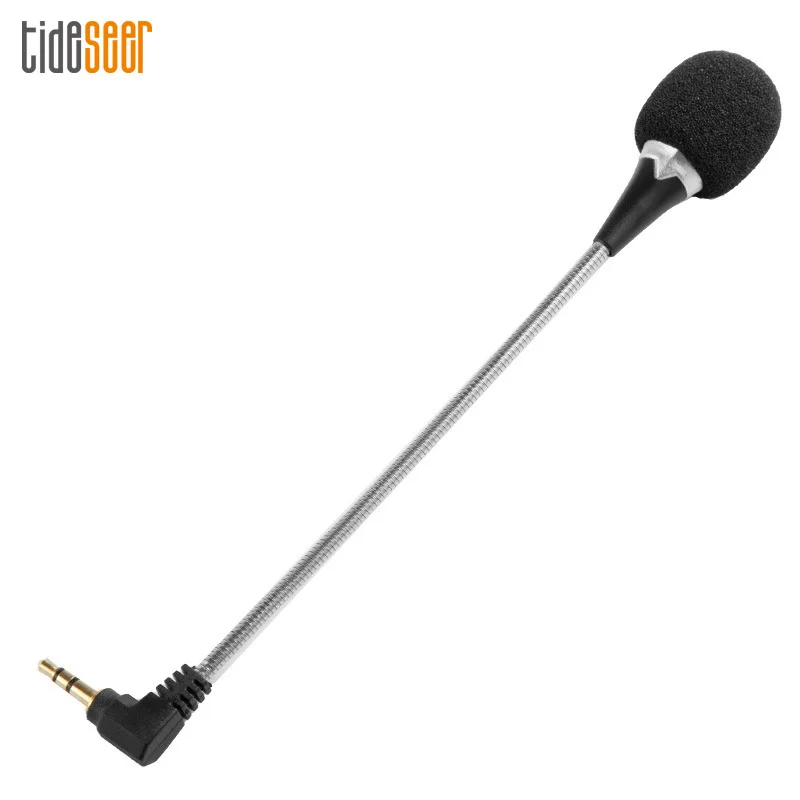 

Mini 3.5mm Interface Noise Canceling Flexible Bendable Microphone For PC Laptop Notebook